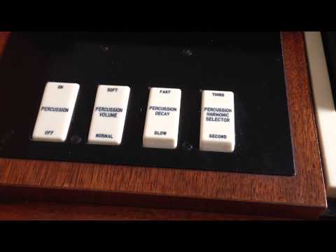 Hammond M3 percussion mod