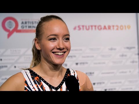 Lieke Wevers (NED) Interview - 2019 World Championships - Podium Training