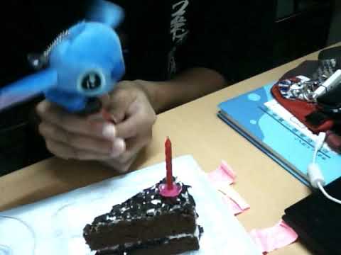 Happy birthday from stitch to melita