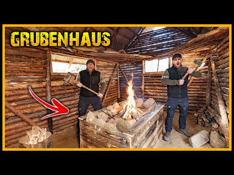 2025 02 08 Grubenhaus fireplace