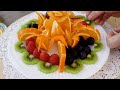 decoration avec des fruits frais