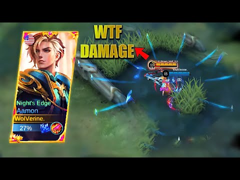 AAMON WTF DAMAGE | ONE SHOT BUILD | MUST TRI THIS BUILD.