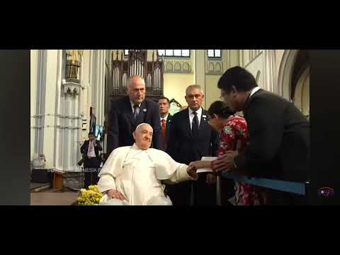 ARBAB (Bonar Gultom) - KUNJUNGAN PAUS FRANSISKUS KE KATEDRAL JAKARTA