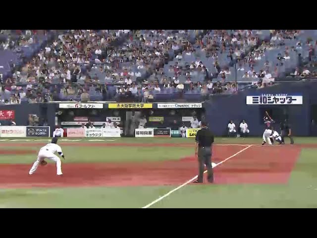 【2回表】バファローズ・松葉がスワローズ西浦に今季初本塁打となる2ランを浴びる 2015/6/9