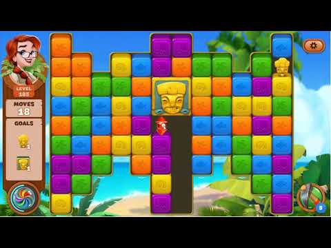 Lost Island Blast Adventure Level 185 - No Boosters