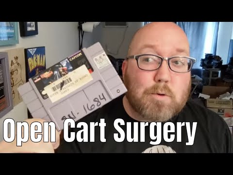 Open Cart Surgery - Knights of the Round SNES
