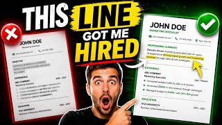 Best Resume Tips 2026: Fix Your Resume FAST with AI PDF |  AI Resume Builder