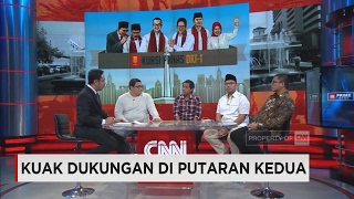 Kuak Dukungan di Putaran Kedua Pilkada DKI Jakarta