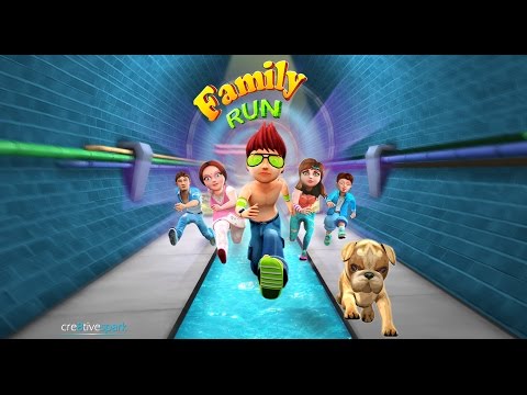 Family Run 3D rush Video