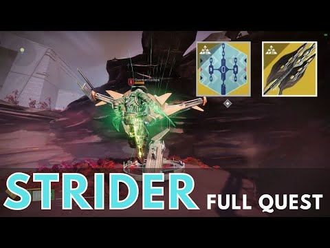 "Strider" Full Quest for Exotic Glaive (Part 5) | Destiny 2 Lightfall