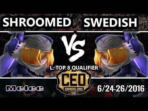 CEO 2016 - Swedish Delight (Sheik) Vs. Shroomed (Sheik) - Losers Round 6 - SSBM