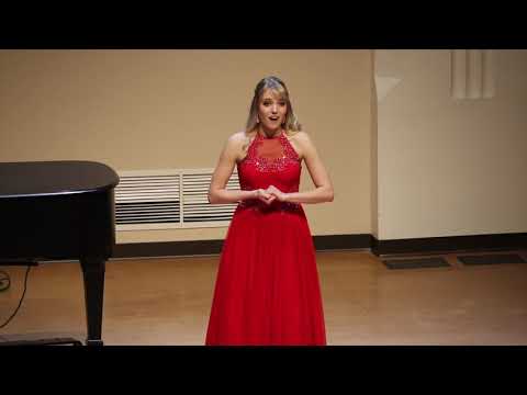 Maria Sausen - Les oiseaux dans la charmille (Offenbach)