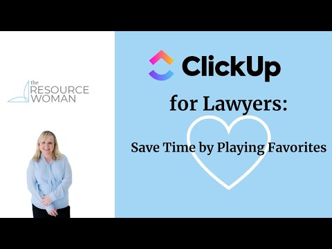 Favorites Let You Find What You Need