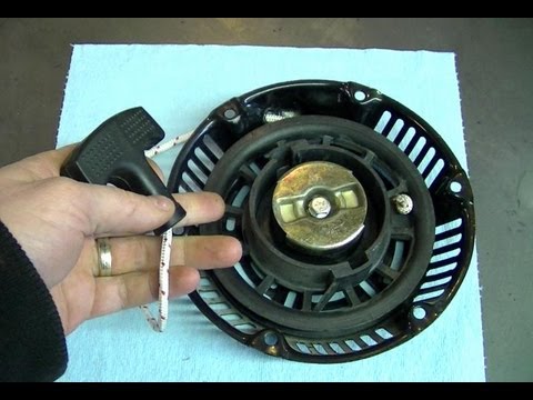 HOW TO - Generator Pull Cord Repair