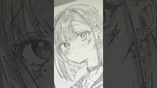 ⚡️毎日アナログ原画制作チャレンジ中！✍🏻 #アナログイラスト #drawing #animeart  #shorts