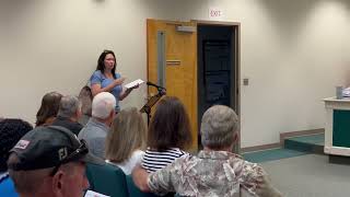 Graceville,Fl. Special called meeting in regards to the police department.