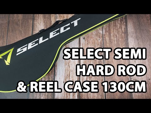 Жорсткий чохол для вудилища з котушкою Select Semi Hard Rod & Reel Case 130cm, колір:чорний