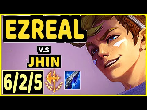 SARKIS (EZREAL) vs JHIN - 6/2/5 KDA BOTTOM ADC GAMEPLAY - BR Ranked GRANDMASTER