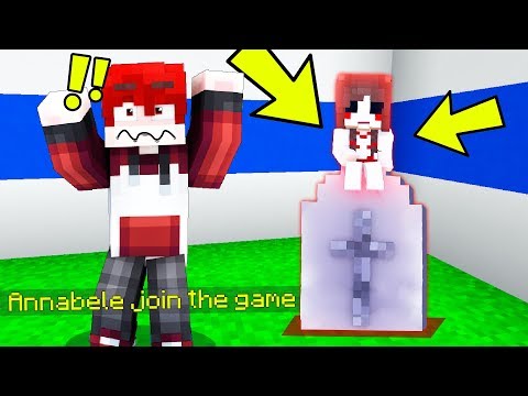 HO VISTO ANNABELLE NEL MIO MONDO DI MINECRAFT!!!
