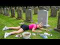 I Spent 24 Hours Cleaning An Abandoned Grave