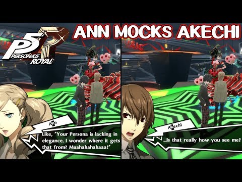 Ann Mocks Akechi - Thieves Den - Persona 5 Royal