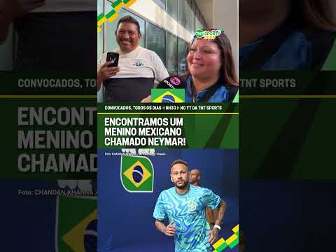 A IDOLATRIA PELO NEYMAR ULTRAPASSA FRONTEIRAS! 🇧🇷🥹🇲🇽 #shorts