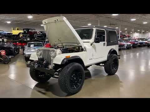 1984 Jeep CJ7 (CC-1894249) for sale in Grand Rapids, Michigan