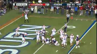 Georgia - Aaron Murray 4th Quarter Touchdown vs Auburn