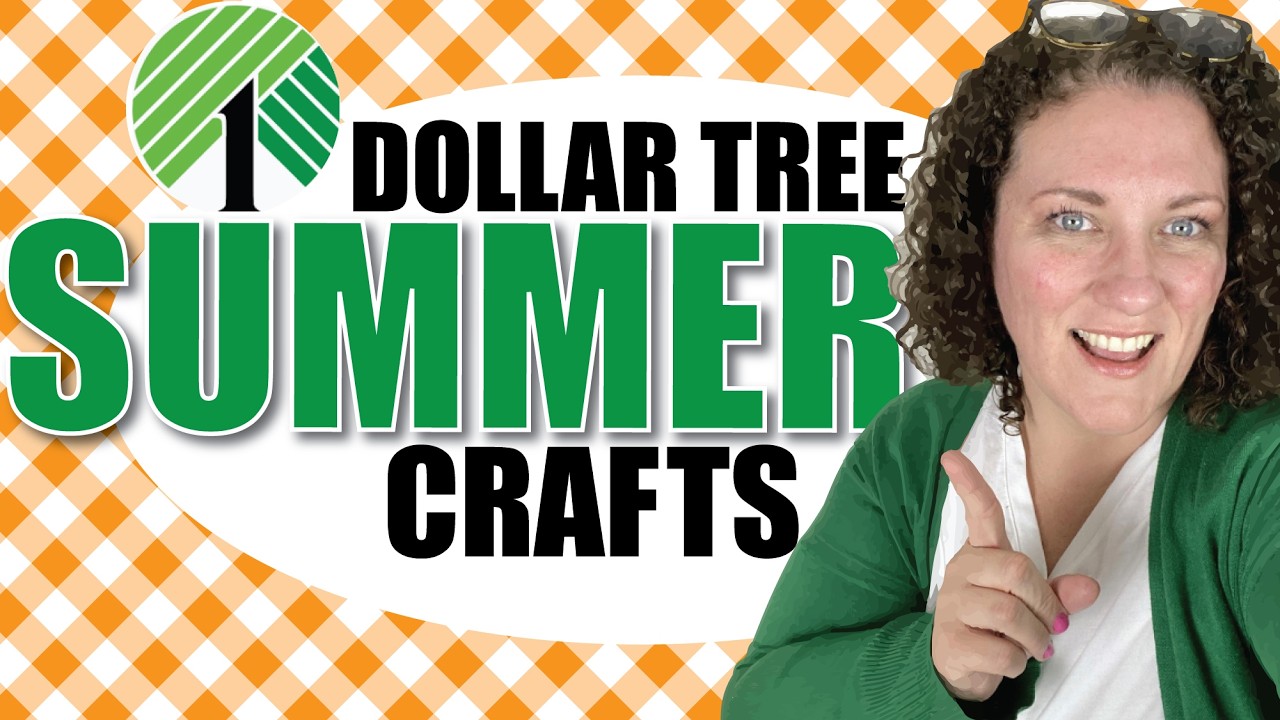 REALLY EASY (Dollar Tree) Summer Crafts For Your Home