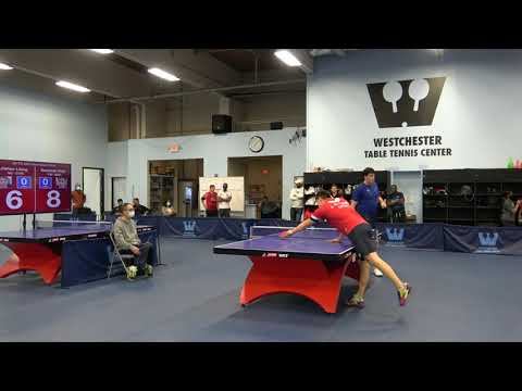 November 2021Westchester Table Tennis Center Open Singles Final - Jishan Liang vs Benedek Oláh