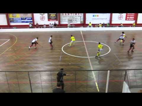 HOQUEI PATINS 2014/2015 / SUB 17 / TACA APL / 2ªFASE / CACO 2 - 3 AJ SALESIANA