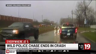 2 ‘reckless criminals’ in Lake County Jail after police chase ends in crash