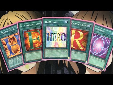 My HERO Flash Yugioh Deck Profile for August 2020