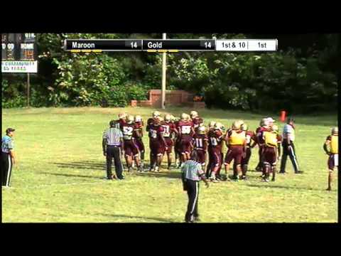 Football Tucker White vs. Tucker Maroon