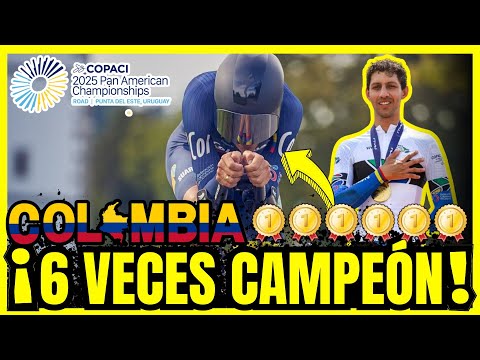 ¡SEIS VECES CAMPEÓN! 🏆 WALTER VARGAS DOMINA LA CONTRARRELOJ PANAMERICANA 🇨🇴🚴