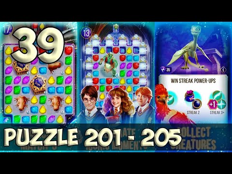 Harry Potter: Puzzles & Spells - Puzzle 201 - 205 [ Gameplay Story ] Part 39 HD