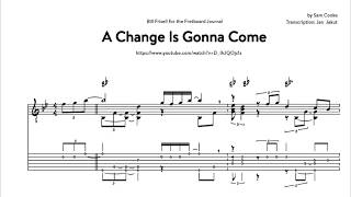 A Change Is Gonna Come - Bill Frisell (Transcription)