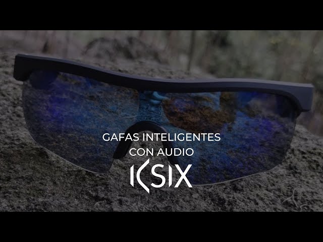 Ksix Phoenix Gafas de Sol Deportivas Bluetooth Negras