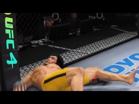 EA SPORTS UFC4 | Bruce Lee vs Kimbo Slice Super Play