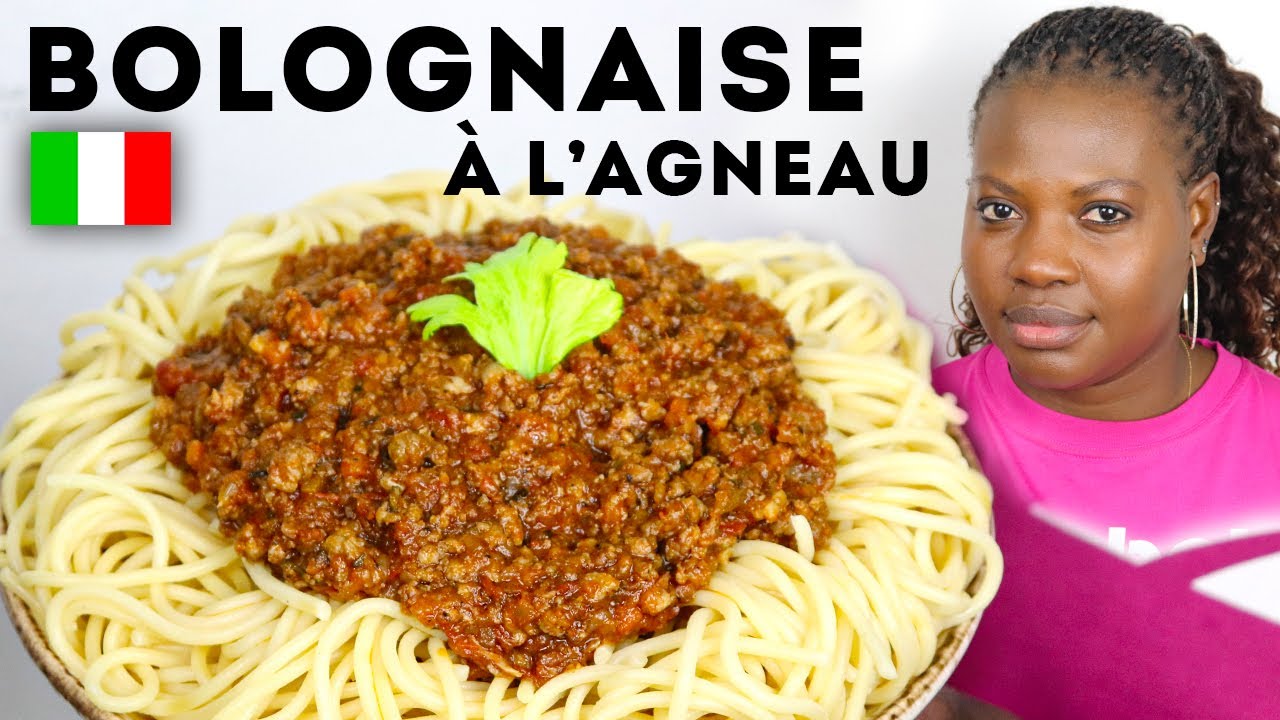BOLOGNAISE À L'AGNEAU 🇮🇹 (Ragù di Agnello)