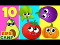 Vegetable Song Numbers For Kids Ten Little Vegetables Nursery Rhymes By KidsCamp