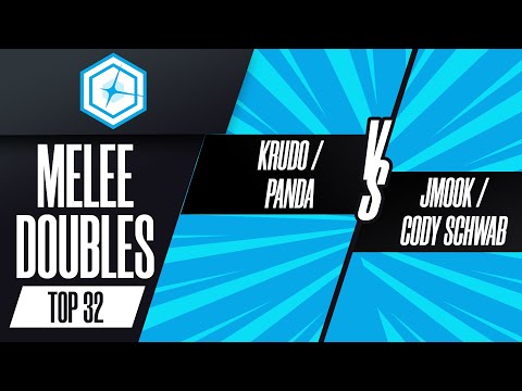 Krudo / Panda vs Jmook / Cody Schwab - Melee Doubles Losers Top 8 - Shine 2023