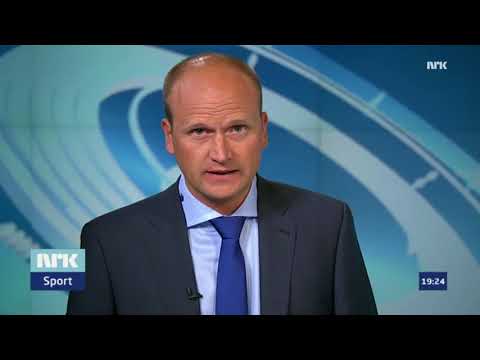 NRK: Dagsrevyen 2009: Pål Gordon Nilsen forgets what is going to say