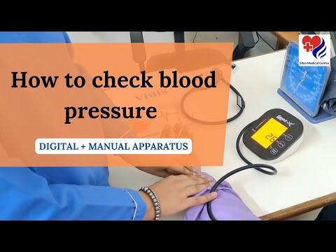 How to check blood pressure manually & digitally | blood pressure digital and manual apparatus | SMC