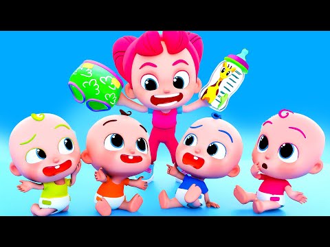 Learn to Take Care of Babies | Baby Care | Kids Songs by Nomad Kids