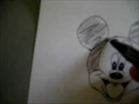 comment dessiner mickey