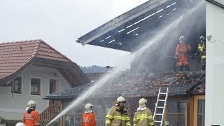 preview picture of video '2014-04-14 11.30Uhr Wohnhaus brennt in Thalgau (SL/SL)'