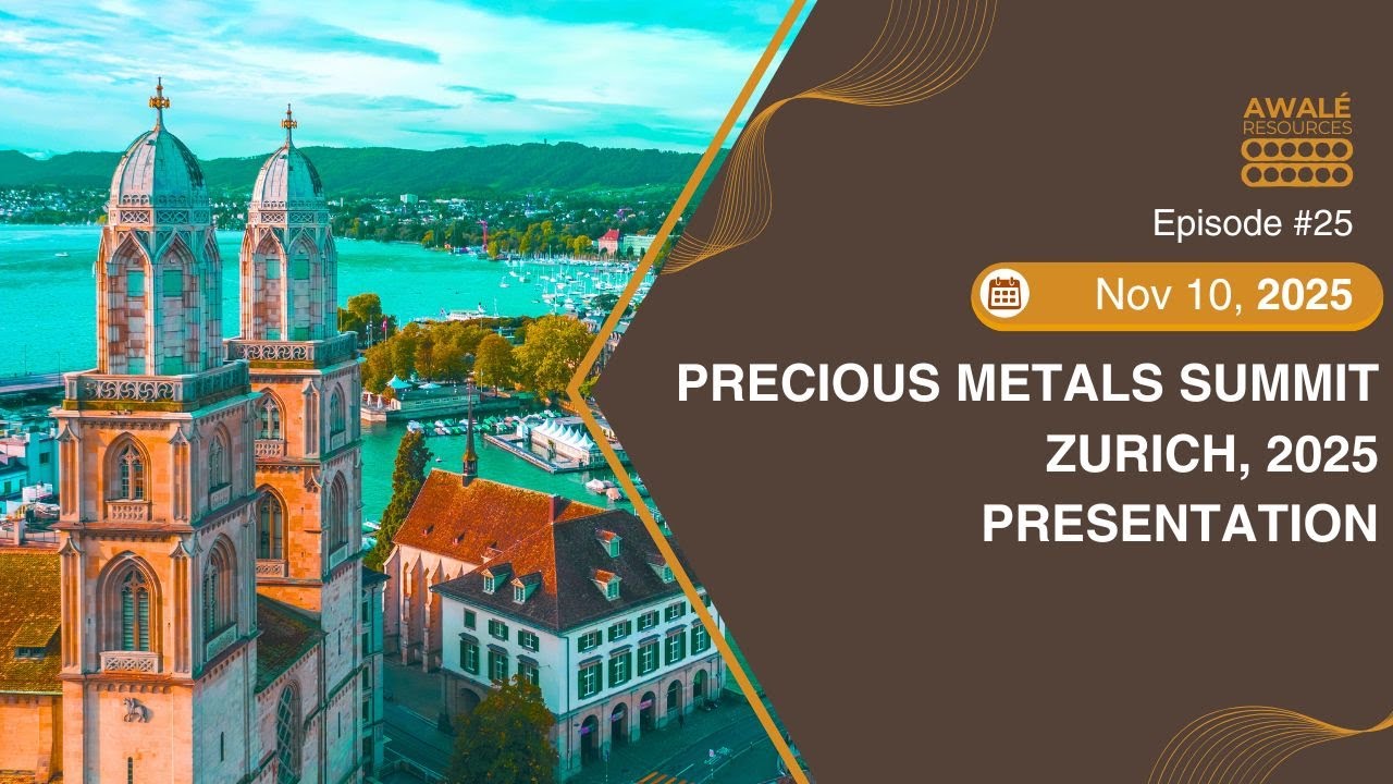 Nov 10, 2025 - Awalé at the Precious Metals Summit