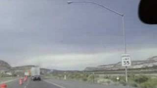 preview picture of video 'East Bound I 40 - Welcome to New Mexico'