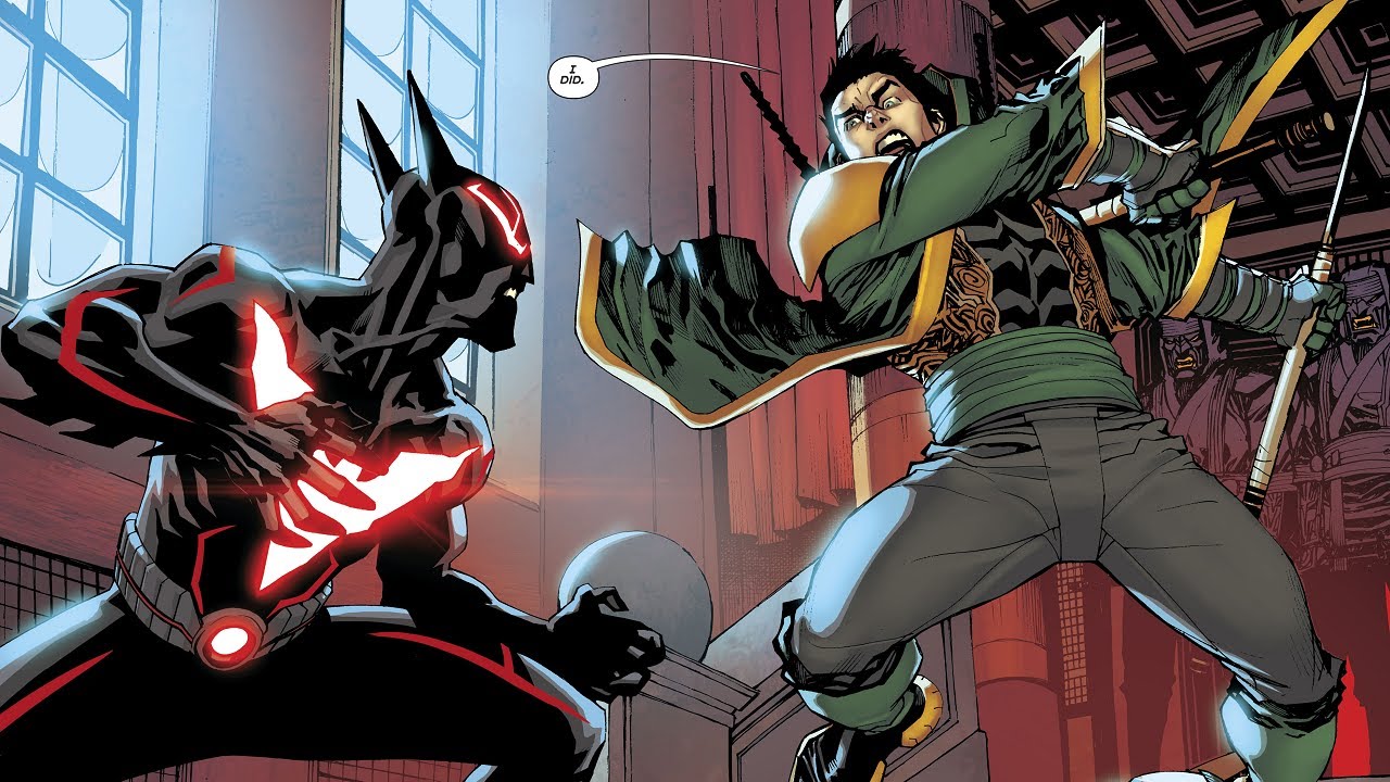 Batman Beyond Vs Damian Wayne of the future